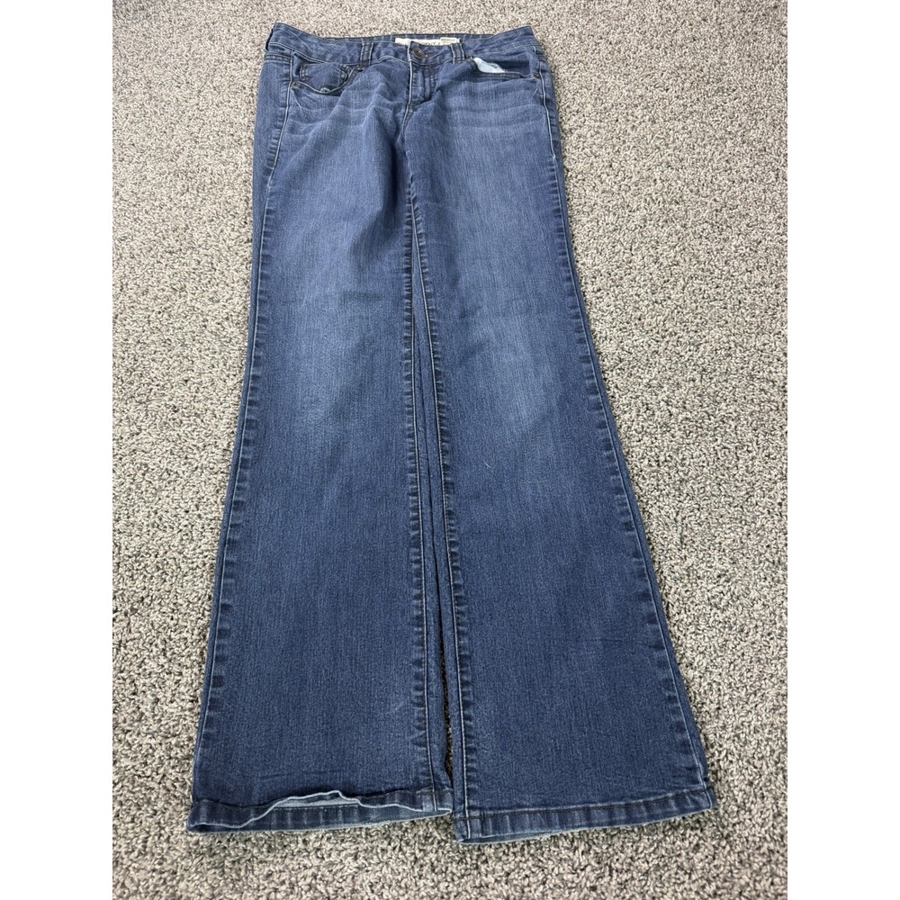 Vintage Y2K DKNY Bootcut Jeans Women's Size 8 Blue Baggy